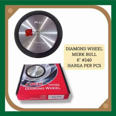 Diamond Grinding Wheel asahan tct 6 inch grit 240 bull tebal