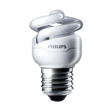 PHILIPS Tornado Bohlam Lampu [5 Watt/ Warm White Light/ Kuning] KUNING