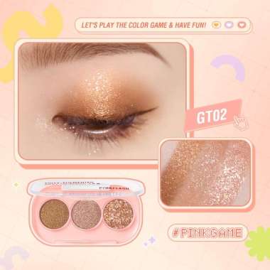 Pinkflash 3 Pan Eyeshadow Palette GT02