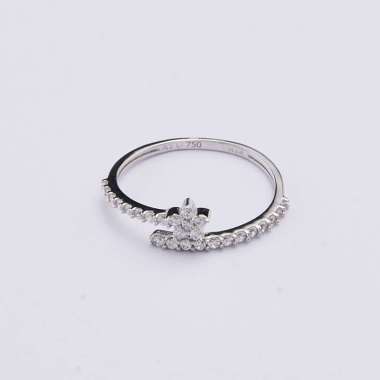 Jual Kinina 012021 Cincin Emas Putih Wanita 18k Online November 2020 Blibli