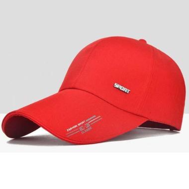 Baseball cap : FASHION SPORT - Topi Baseball Topi Golf Topi Pria One Size RED