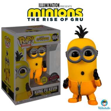 Funko Pop Minions The Rise of Gru Kung Fu Kevin Action Figure
