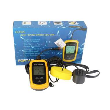 OEM Fish Finder Sonar Sensor Fishing Detector Kuning