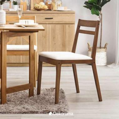 kursi makan kayu harga mei 2021 blibli