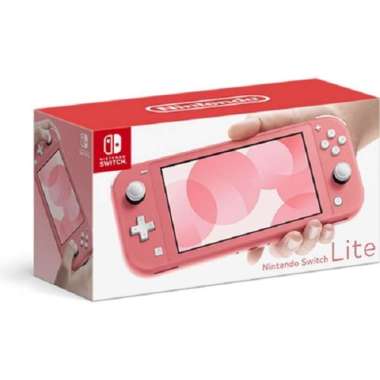Nintendo Switch Lite Konsol Game - Coral Pink