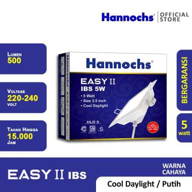 Hannochs IBS Downlight LED - Cahaya Putih [EASY/ 5W] Putih