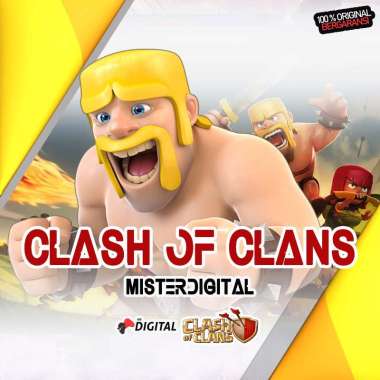 TOP UP Clash of Clans COC GOLD PASS