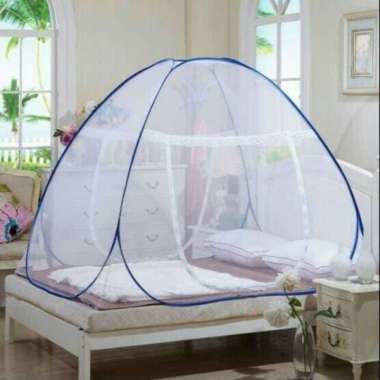 Kelambu Tenda Lipat Korea Butterfly Tempat Tidur anti nyamuk 180x200cm