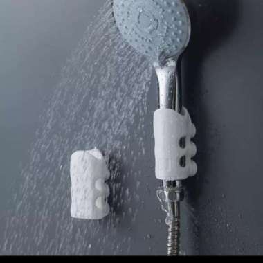 Perekat kepala shower silikon holder kamar mandi tempel dinding gurita MODEL A