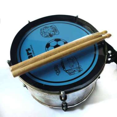 Drum Besi Karakter + Stick Drum Mainan Anak [Diameter 20 cm] - Kecil