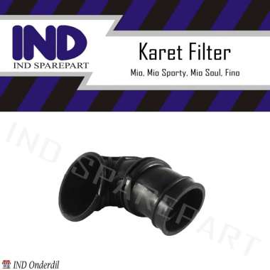 IND Onderdil Join Karburator Karet Filter Motor for Karbu Mio/ Mio Sporty/ Mio Soul/ Fino HItam
