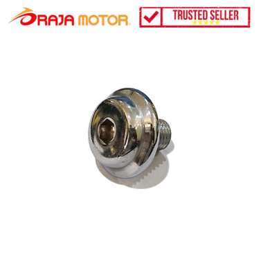 RajaMotor Baut L Payung 8x20 - Chrome SILVER