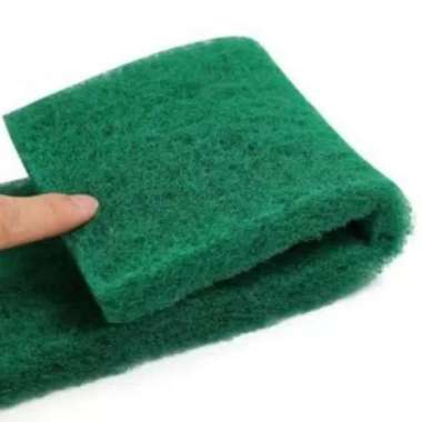 BUSA GREEN WOLL 50 X 50 X 2 CM MEDIA FILTER KOLAM AQUARIUM TERBAIK Multicolor