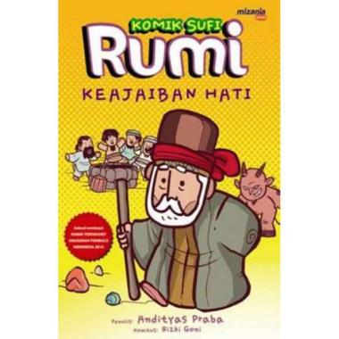 Mizan Buku Agama Bbw Komik Sufi Rumi 2 Keajaiban Hati  Multicolor