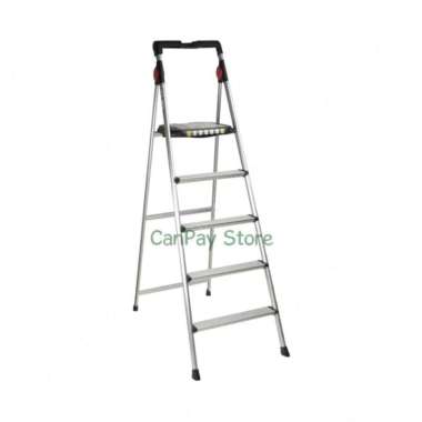 Fixstep Tangga Lipat Aluminium American Type 5 Step Fixstep