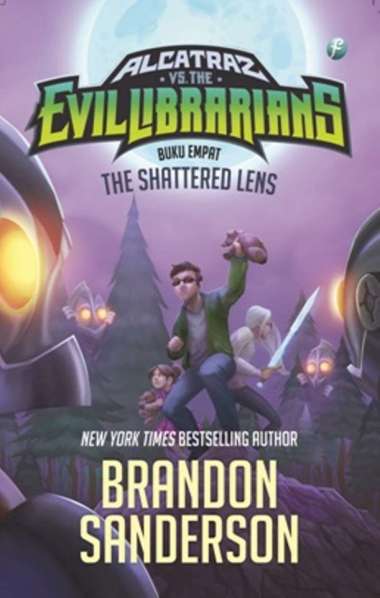 Mizan Buku Novel Alcatraz Vs The Evil Librarians 4 | Fantasi  Multicolor