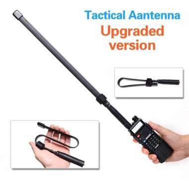 Abbree Tactical Antena Dual Band 32cm Ar 152a For Walkie Talkie Taffwa