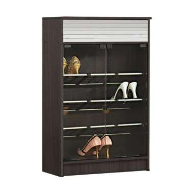 Jual Pro Design Neo Rak Sepatu Brown Walnut White Glossy Online September 2020 Blibli Com