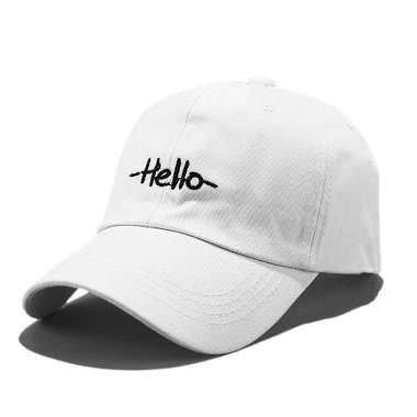 Promo Eatlah Bucket Hat Bordir White 