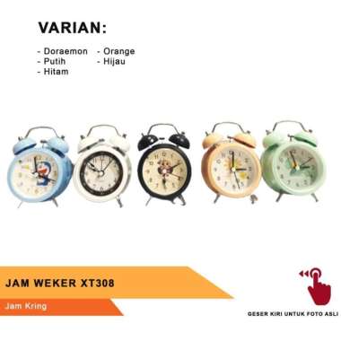 JAM WEKER XT308 - Jam Meja Kring Weker Makassar