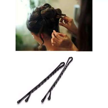 JAR - Jepitan Rambut Jepitan Lidi Jepitan Hitam Hairclip
