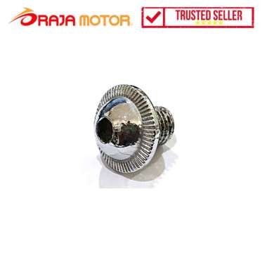 RajaMotor Baut L Payung 10x12 - Chrome SILVER
