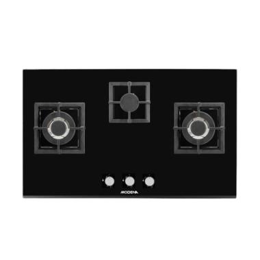 Modena BH-4934 Built-In Hob Kompor [3 Tungku] black