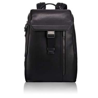 TUMI Ashton Dresden Flap Backpack Leather - Black Black