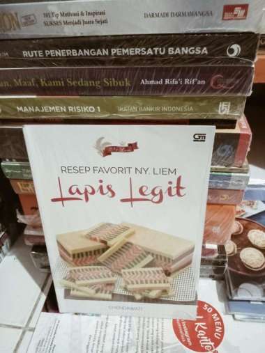BUKU RESEP FAVORIT NY.LIEM LAPIS LEGIT