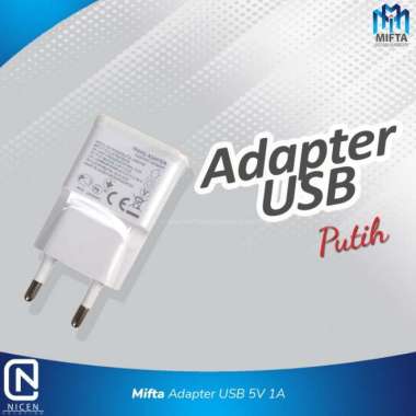 BATOK CHARGER 5V 1A / ADAPTER CHARGER 5 WATT / KEPALA CHARGER HP warna Hitam