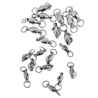Easy Catch ® 10 Strong Welded Ring for Saltwater Fishing-18Lb to 440Lb 100% Copper+Stainless Steel with Black Nickle Coated 30 Pack High-Strength Fishing Ball Bearing Swivel with Coastlock Snap Easy Catch ® 10 Strong Welded Ring for Saltwater Fishing-18Lb to 440Lb 100% Copper+Stainless Steel with Black Nickle Coated 30 Pack High-Strength Fishing Ball Bearing Swivel with Coastlock Snap