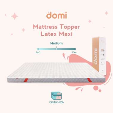 Domi Mattress Topper Latex Maxi 8cm Putih 140 x 200