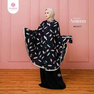 Khadijah Label Eve - Mukena Dewasa Anima Navy
