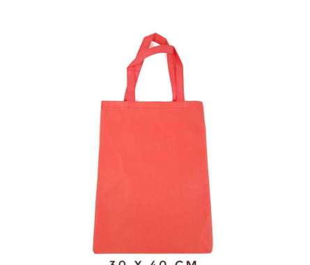 Spunbond bag/ Tas Spunbond/ Spunbond/ Goodie Bag/ TS3040 red