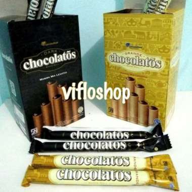Gery Chocolatos Hazelnut Long Wafer Roll [16 g/20 pcs]