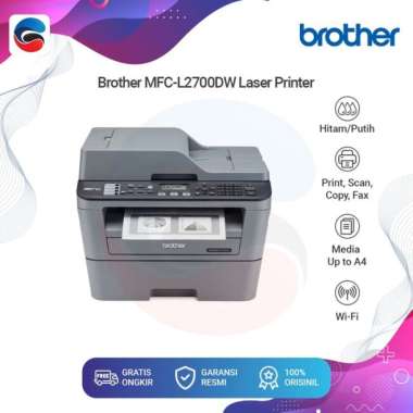 BROTHER Printer Laser Mono MFC L2700DW L2700 DW Print Scan Copy Fax Duplex Wireless