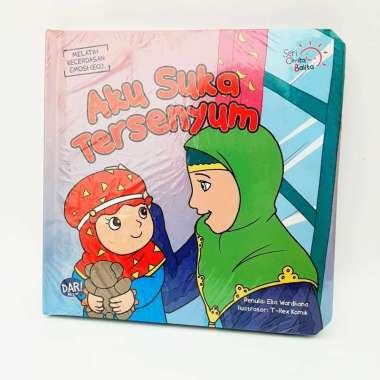Mizan Buku Anak Bbw Scb Aku Suka Tersenyum Boardbook  Multicolor
