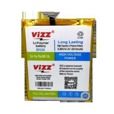 Vizz Baterai for Xiaomi Redmi 5A BN34 [Original]
