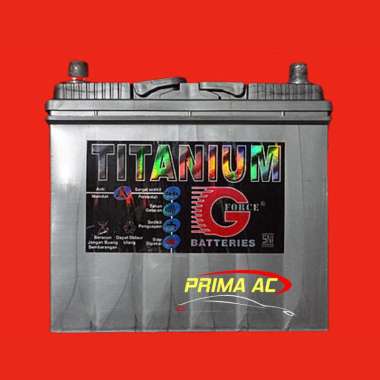 ACCU AKI BATERAI MOBIL G-FORCE NS.60.S MF TITANIUM