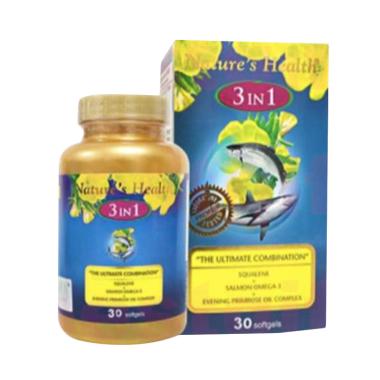 Nature's Health Squalene 3in1 [30 kapsul]