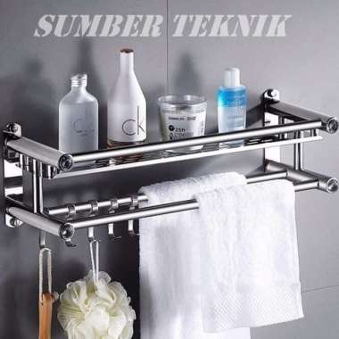 Jual Rak Kamar Mandi Stainless Terbaru Harga Murah Blibli Com