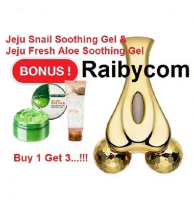 Gold Lifting Roller Setrika Wajah Mengangkat Kulit Kendur Ori Lejel