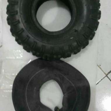 BAN LUAR DALAM MINI ATV MESIN POTONG RUMPUT 50CC 2TAK UK410-4 OFF ROAD BL+ BD bekas