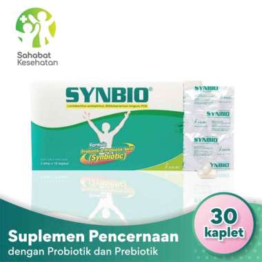 Synbio 30 Kapsul Suplemen Probiotik dan Prebiotik Dewasa