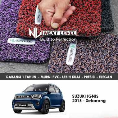 KARPET MOBIL NEXT LEVEL SUPERIOR SUZUKI IGNIS FF212 GEN2 GEN2 2016UP BAGASI ONLY HITAM