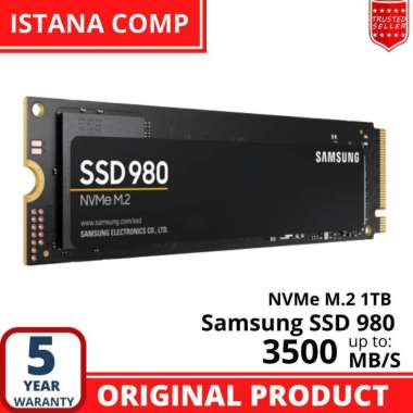 Samsung SSD 980 NVMe M.2 1TB - MZ-V8V1T0BW