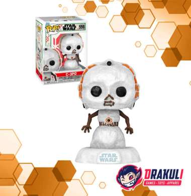 Toys Funko Pop Funko Star Wars Holiday C-3PO - STANDARD