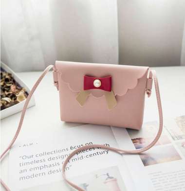 MIERRE Korean mini shoulder bag tas selempang tas wanita mini PINK