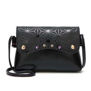 MIRANDA - Korean mini shoulder bag geometric design tas selempang tas wanita RED