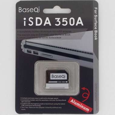 BASEQI 350A Micro SD Card Microsoft Surface Book / Surface Book 2 Hitam